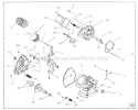 Page B Diagram and Parts List for 1210-0  Briggs and Stratton Pressure Washer